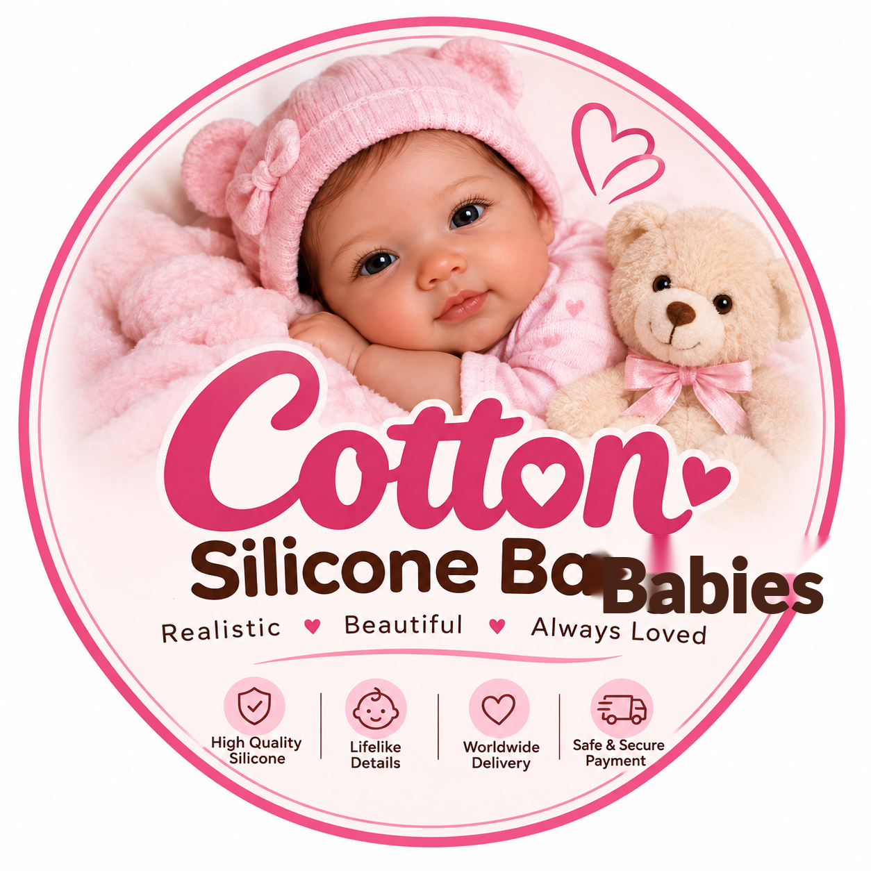Cotton Silicone Babies logo