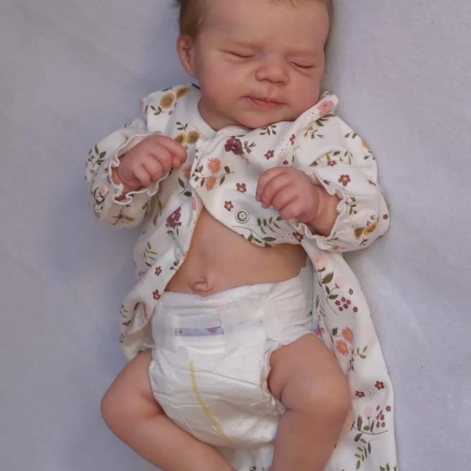 Marty Asleep full-body silicone baby 3