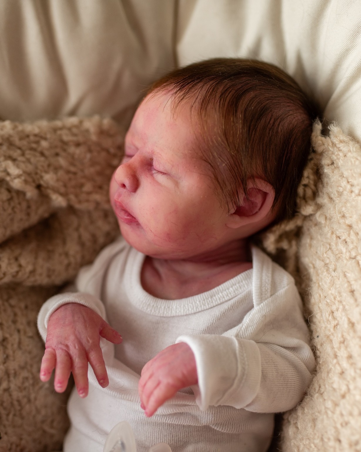 Marty Asleep full-body silicone baby 4